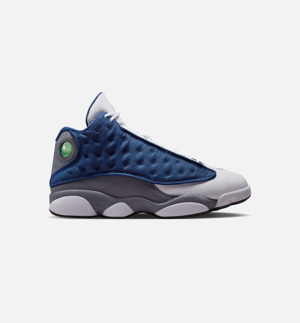 Air Jordan 13 Retro Navy And Flint Grey Men's Lifestyle Shoes - Navy / University Blue / Flint Grey / White