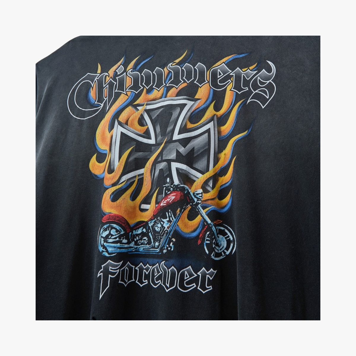 HMDD Ghost Rider LS Shirt Black
