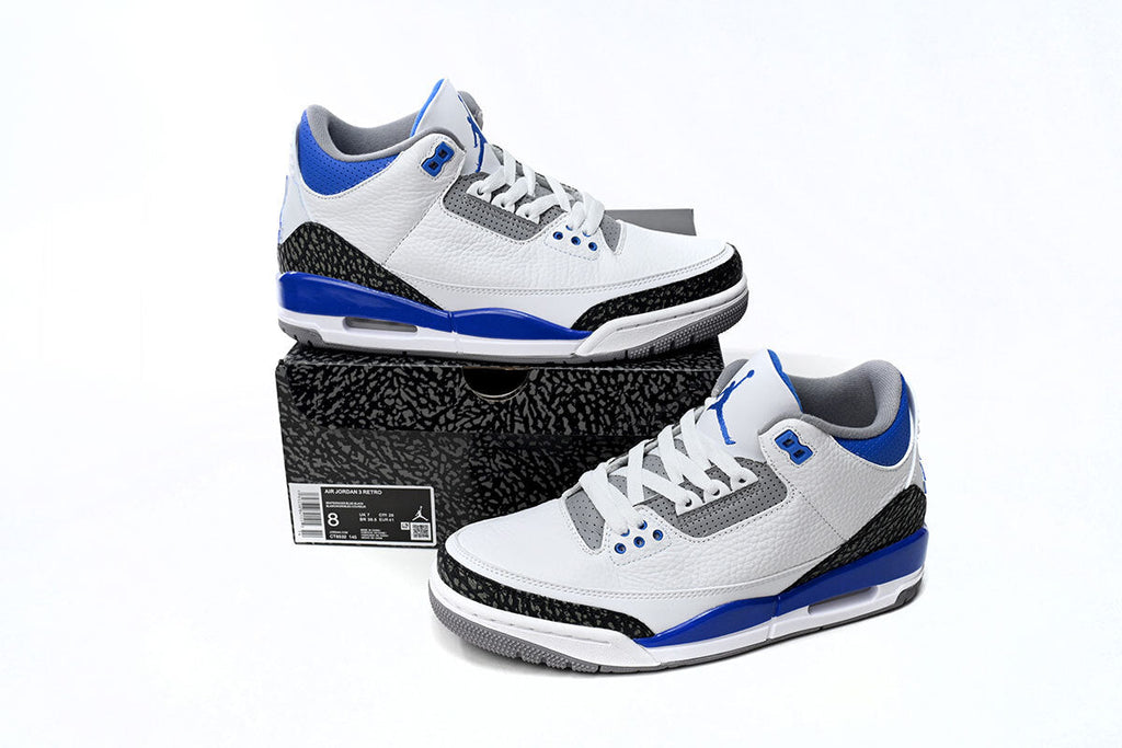 Air Jordan 3 Retro Racer Blue Reps Sneaker CT8532-145
