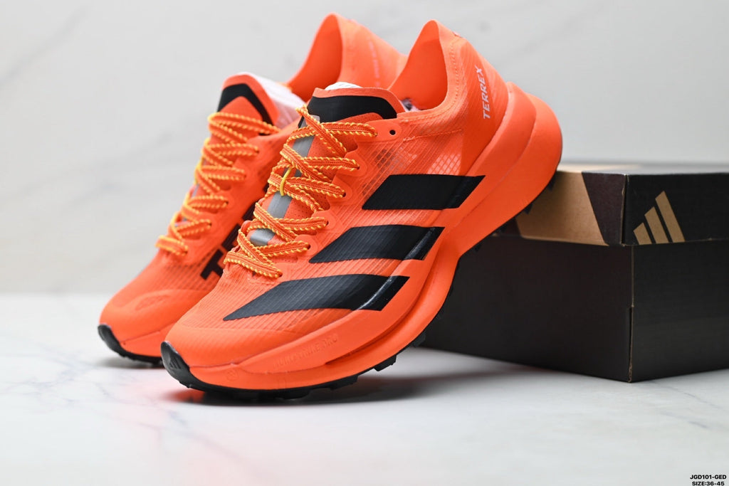 Adidas K81801750 Unisex Running Shoes - 3 Colorways incl. Light Blue/Blue & Orange/Black