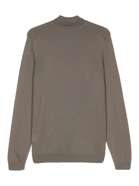 BOSS virgin wool roll-neck sweater