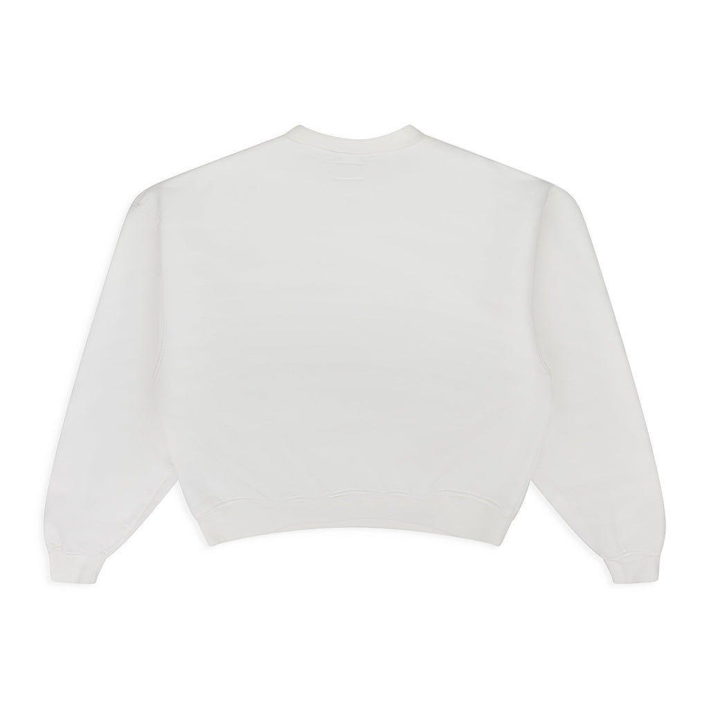 White Catamaran Champion Crewneck