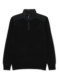 Paul & Shark high-neck wool half-zip sweater