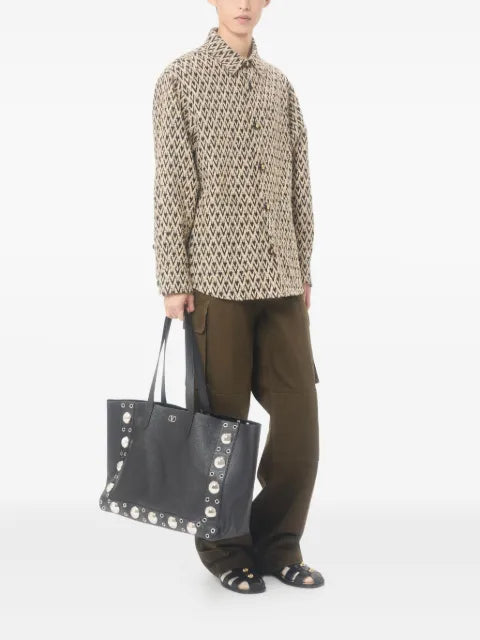 Valentino Garavani button-fastening shirt jacket