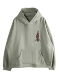 D-R-G-N graphic-print hoodie