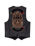 Denim Tears Tracy’s King Tut leather waistcoat