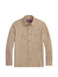 Ralph Lauren Purple Label Purple Label cargo-pocket suede jacket