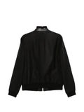 TOM FORD double splittable light wool bomber jacket