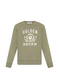 Golden Goose logo-print distressed-effect sweatshirt