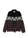 Kolor patchwork shirt jacket