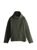 Rier fleece pouch-pocket hoodie