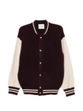 Laneus stripe-detail bomber jacket