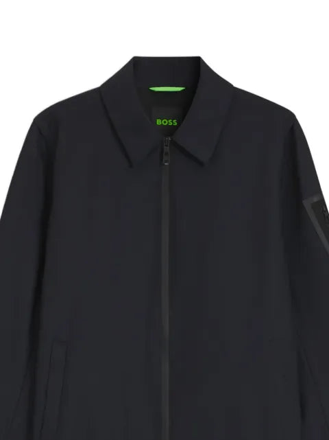 BOSS water-repellent jacket in stretch material