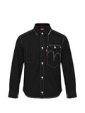 Junya Watanabe contrast-stitch wool jacket
