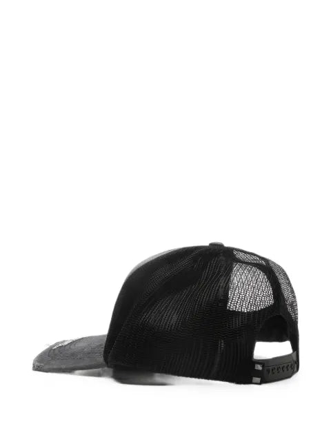 Nahmias Wipeout embroidered distressed trucker hat