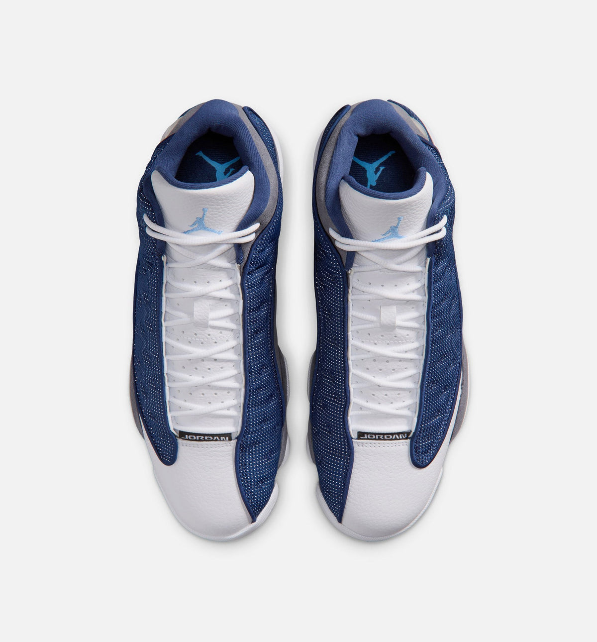Air Jordan 13 Retro Navy And Flint Grey Men's Lifestyle Shoes - Navy / University Blue / Flint Grey / White