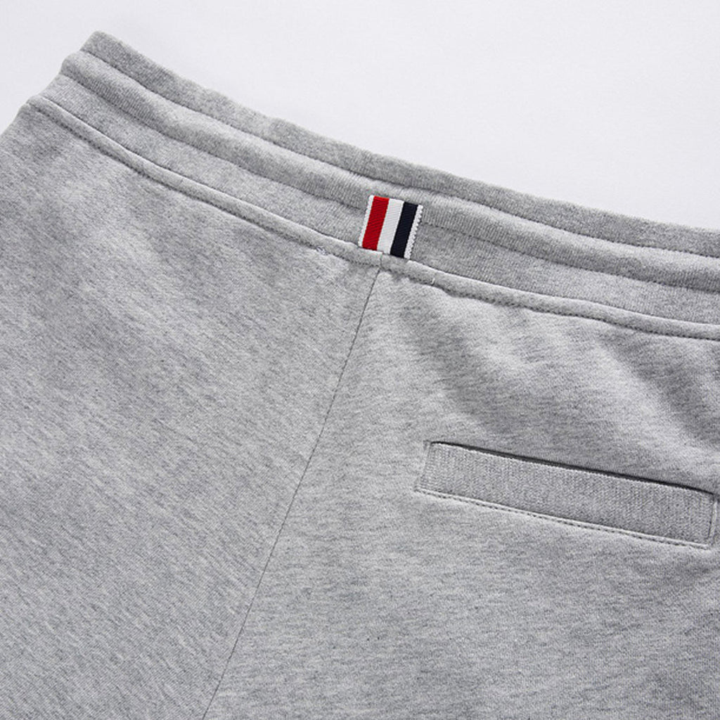 Thom Browne Style Four-Bar Shorts