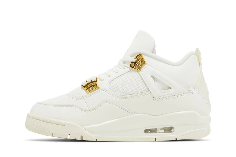 Nike Wmns Air Jordan 4 Retro 'Metallic Gold'