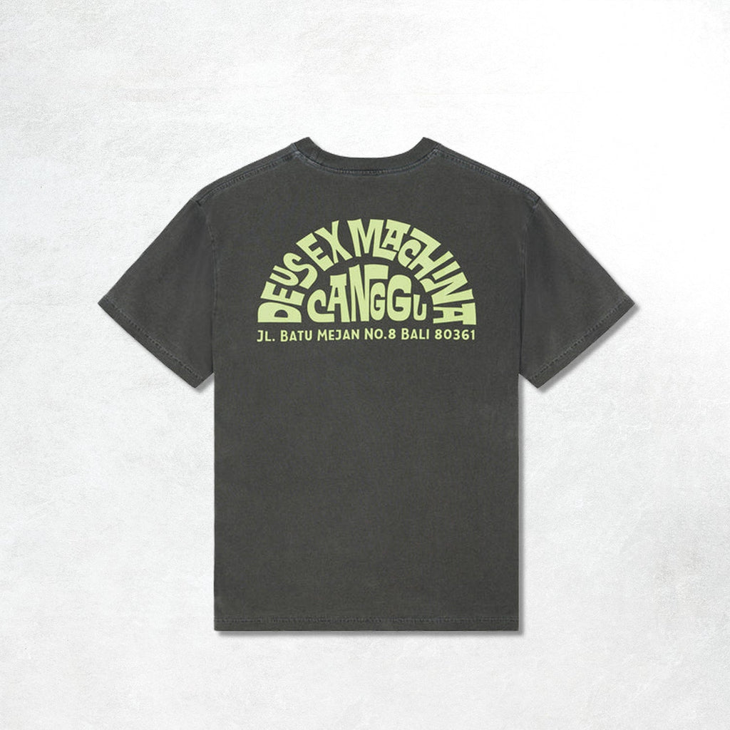 Deus Canggu Address Tee: Anthracite