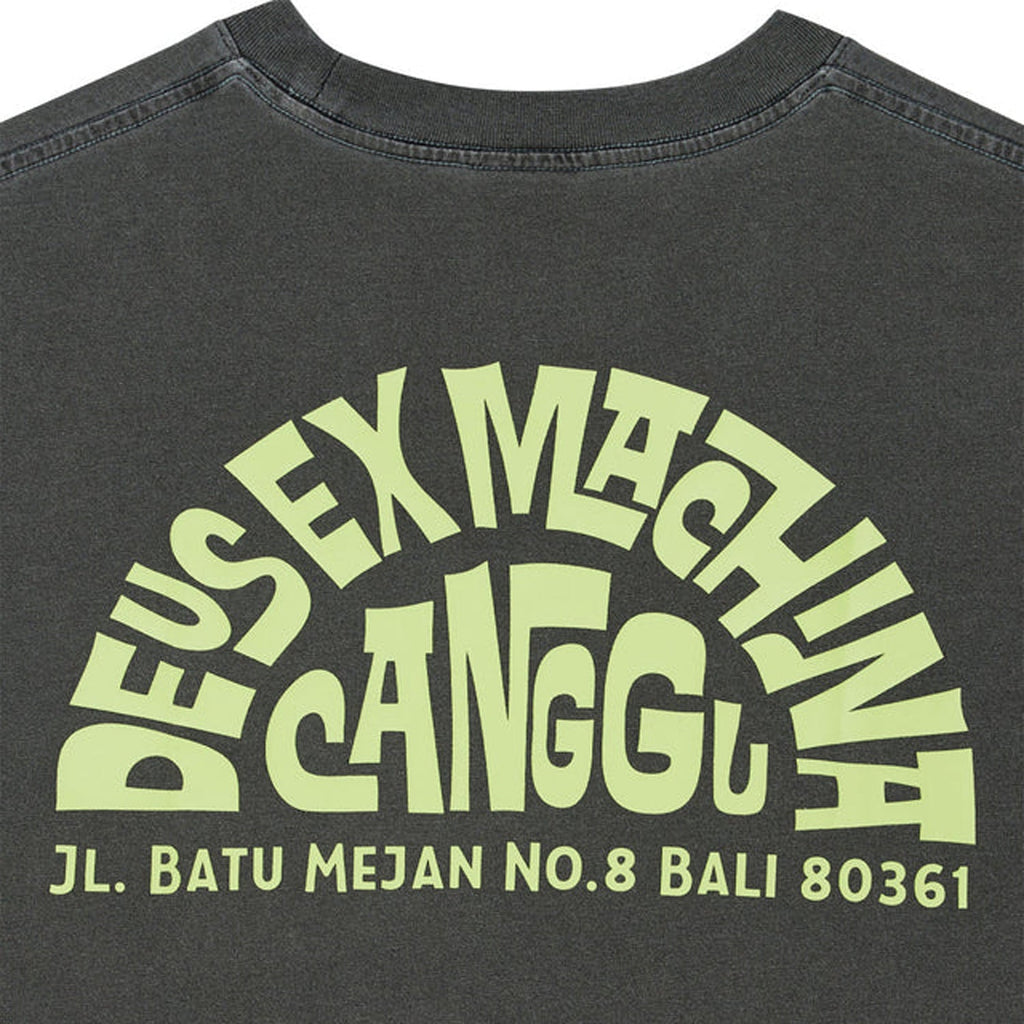 Deus Canggu Address Tee: Anthracite