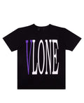 Vlone Staple T-Shirt Black/Purple
