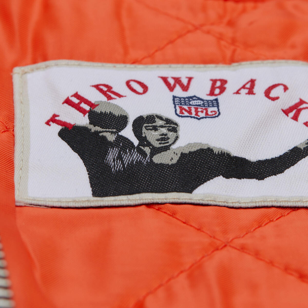 M&N NFL Vintage Chicago Bears Throw It Back Heavyweight Satin Jacket