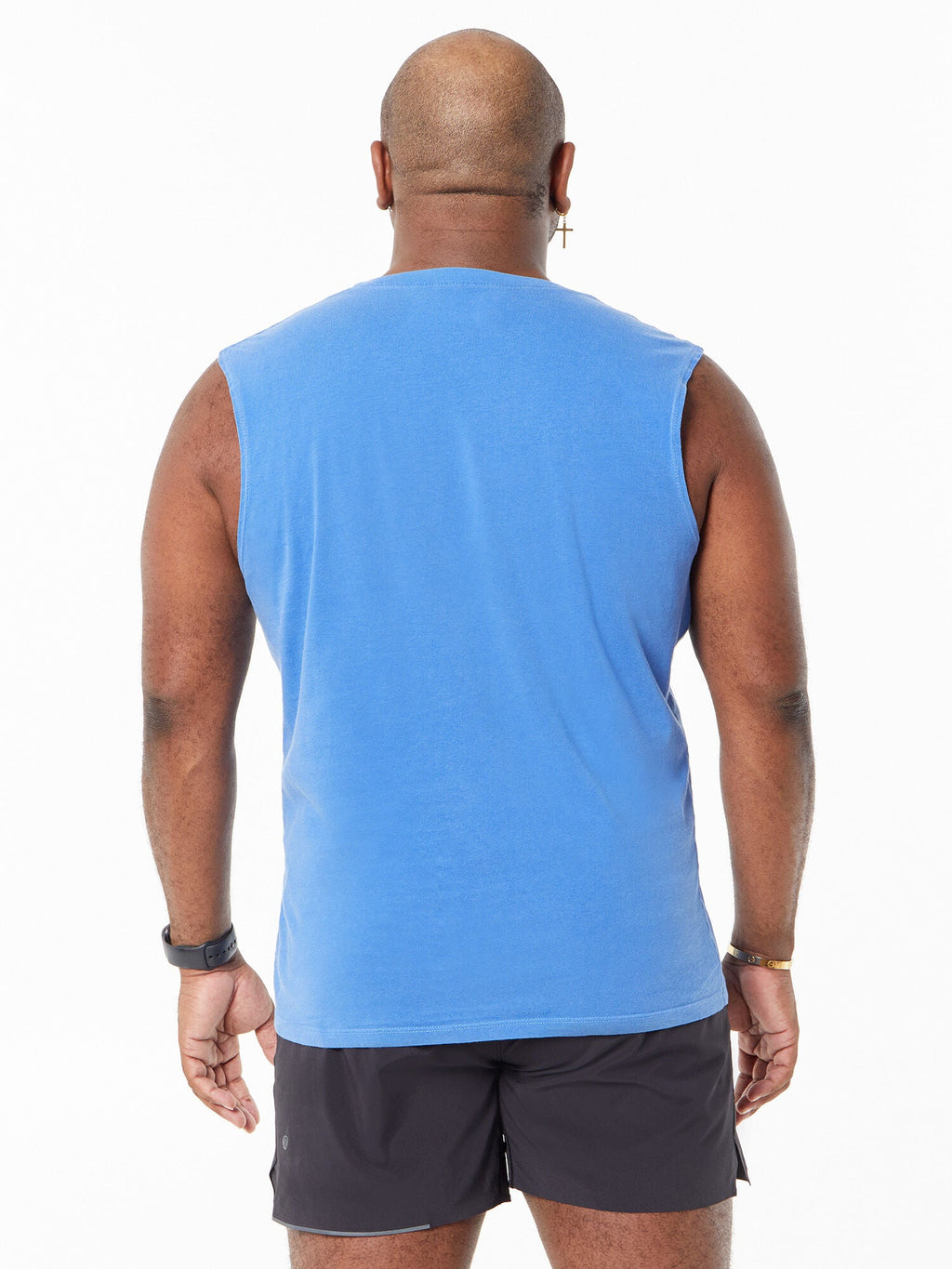 ALL SOULS MUSCLE TANK BLUE