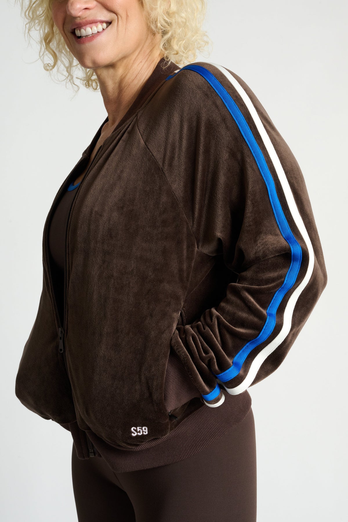 Heritage Velour Bomber