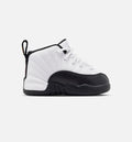 Air Jordan 12 Retro 'Taxi' - Infant/Toddler Lifestyle Sneaker (White/Black/Taxi)