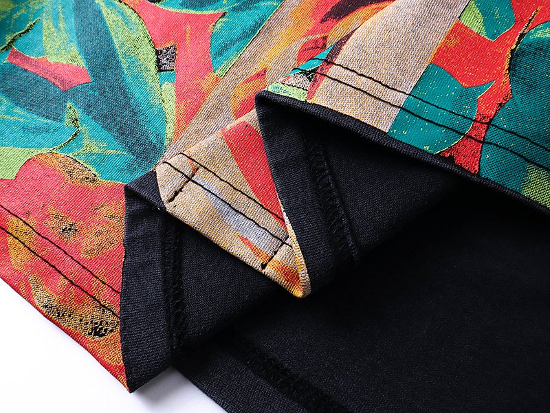 Godspeed Skeleton & Floral Washed Graphic T-Shirt