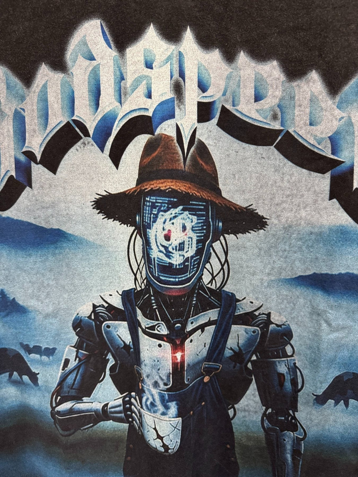 Godspeed Cyber Cowboy Graphic T-Shirt