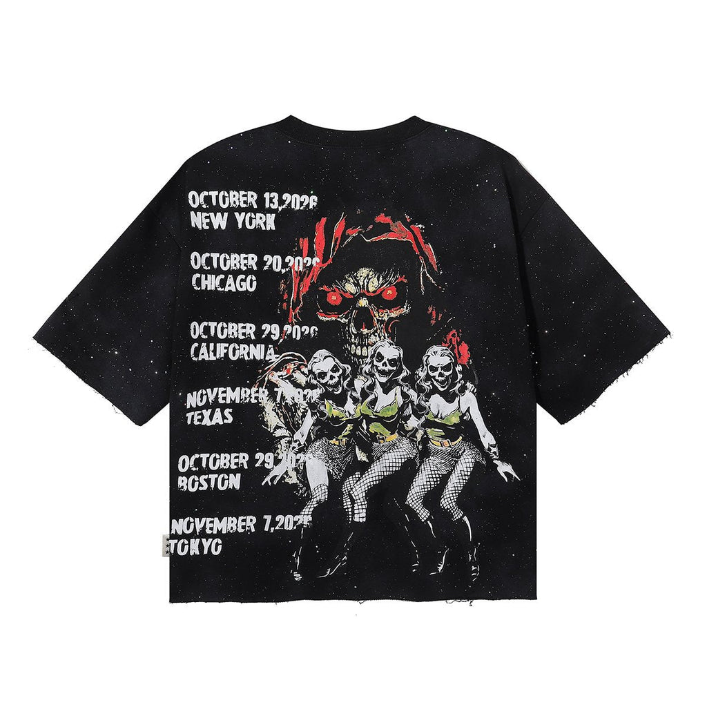 BKYS Revival Hellfest Speckle Graphic T-Shirt