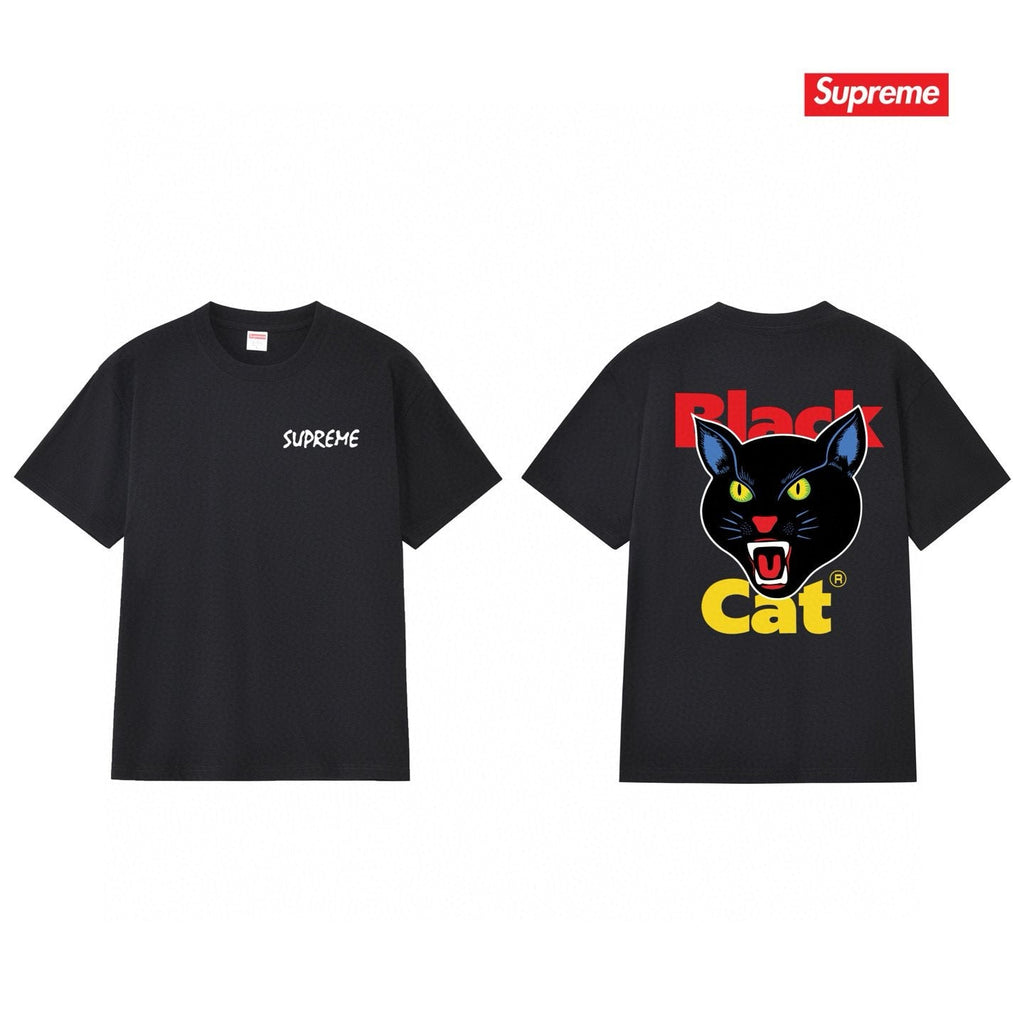 Supreme Cat Head Graphic Short-Sleeve T-Shirt