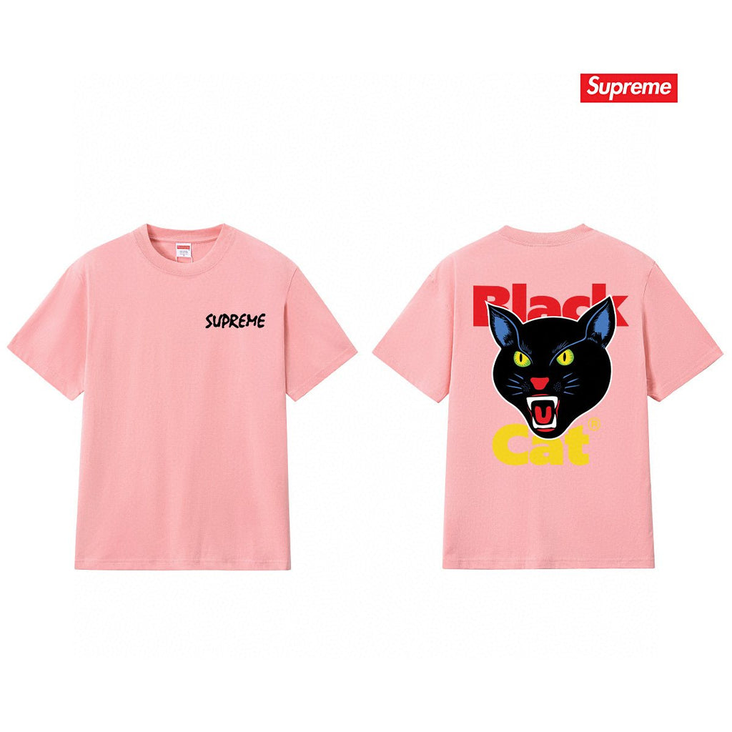Supreme Cat Head Graphic Short-Sleeve T-Shirt