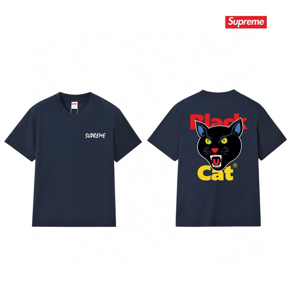 Supreme Cat Head Graphic Short-Sleeve T-Shirt
