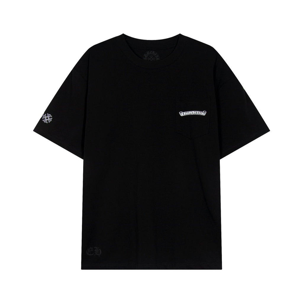 Chrome Hearts Rainbow Horseshoe Cross Graphic T-Shirt