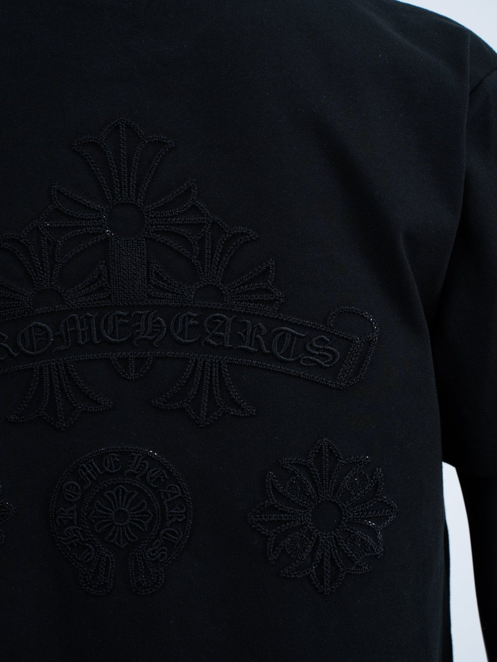 Chrome Hearts Tonal Cross Graphic T-Shirt