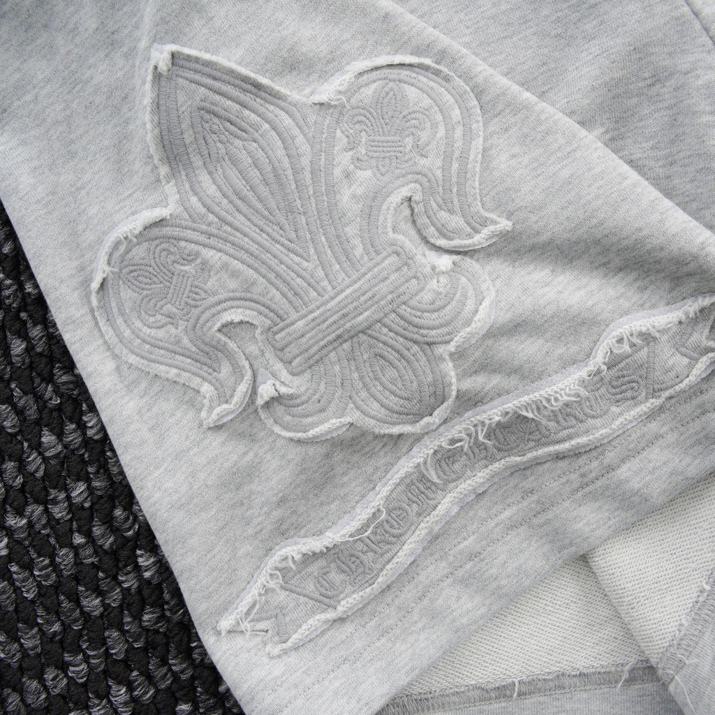 Chrome Hearts Tonal Sanskrit Cross Embroidered Shorts