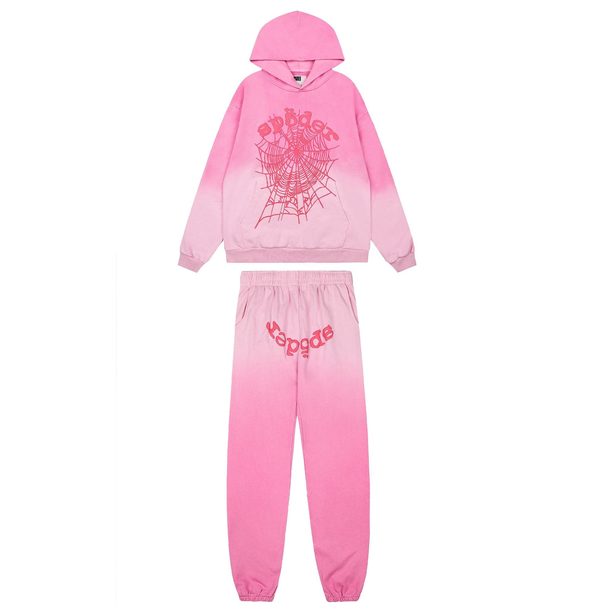 Sp5der Spider Web Hoodie & Sweatpants Set