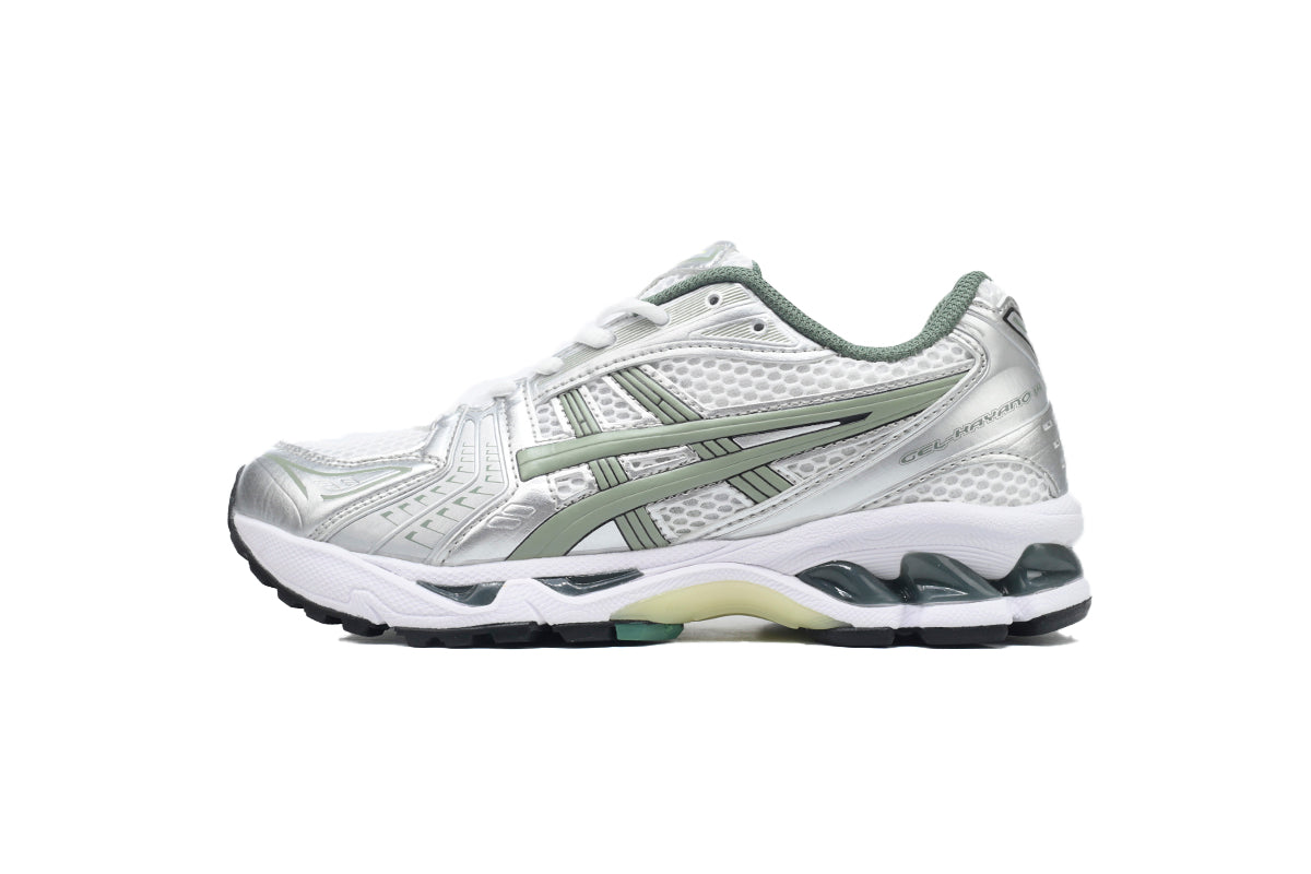 ASICS Gel-Kayano 14 White Pure Silver Slate Grey Sage 1201A019-107