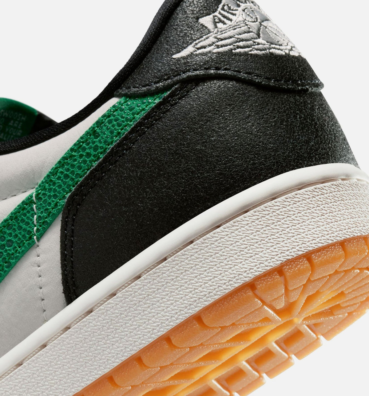 Air Jordan 1 Retro Low OG Phantom And Pine Green Men's Sneakers - Phantom / Pine Green / Black