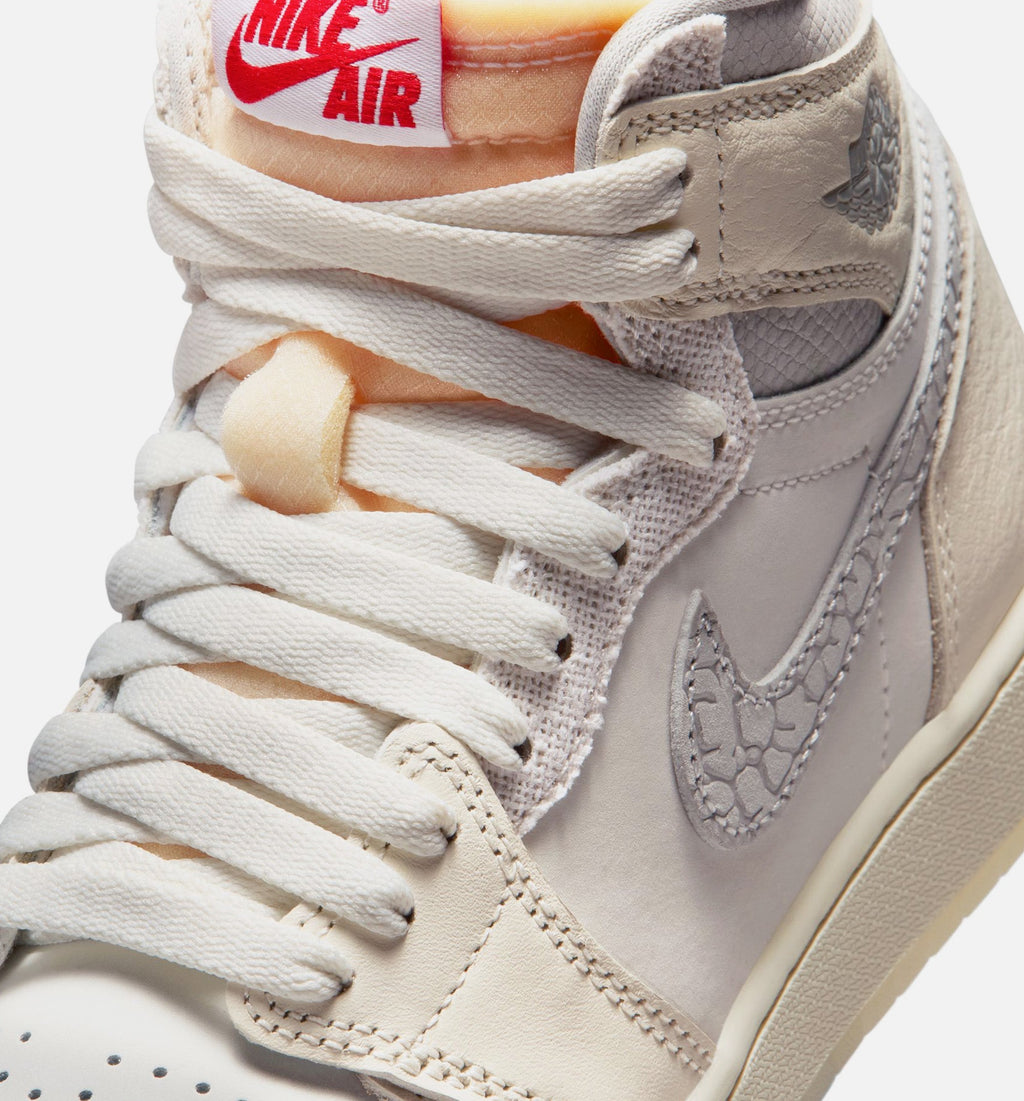 Air Jordan 1 Retro High OG Sail Grade School – Sail/University Red/Pale Ivory/Coconut Milk/Phantom