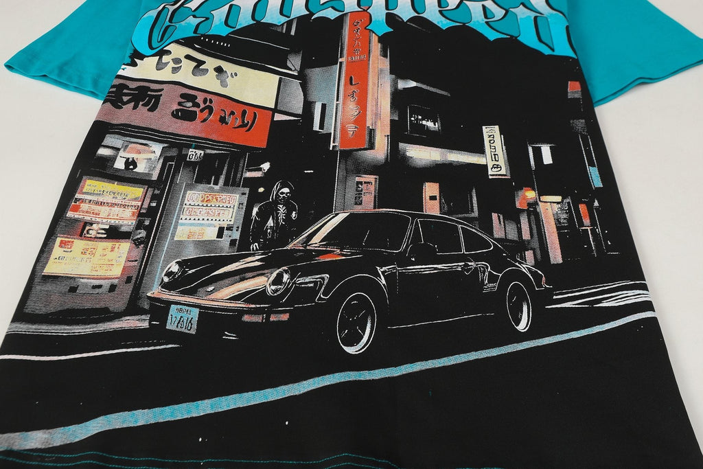 Godspeed Street Car Graphic T-Shirt