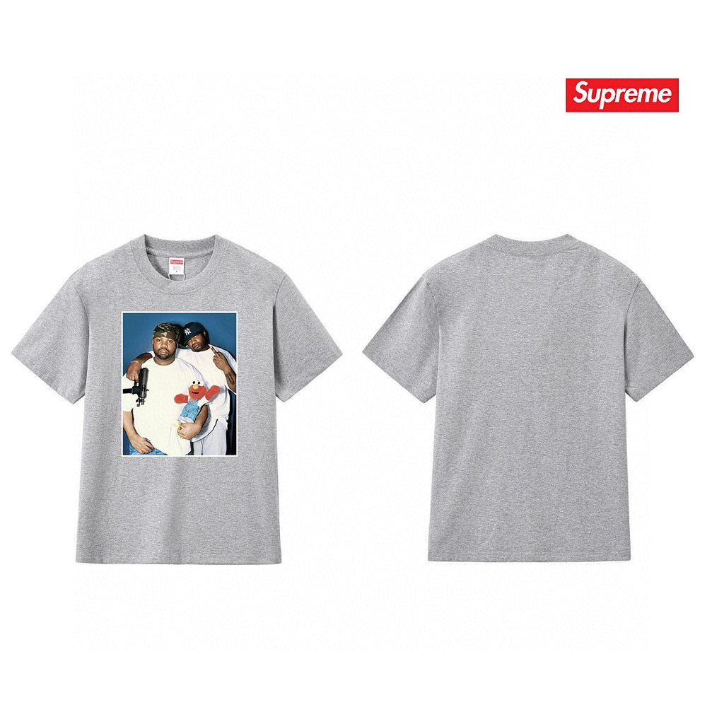 Supreme Two-Person Photo Graphic T-Shirt