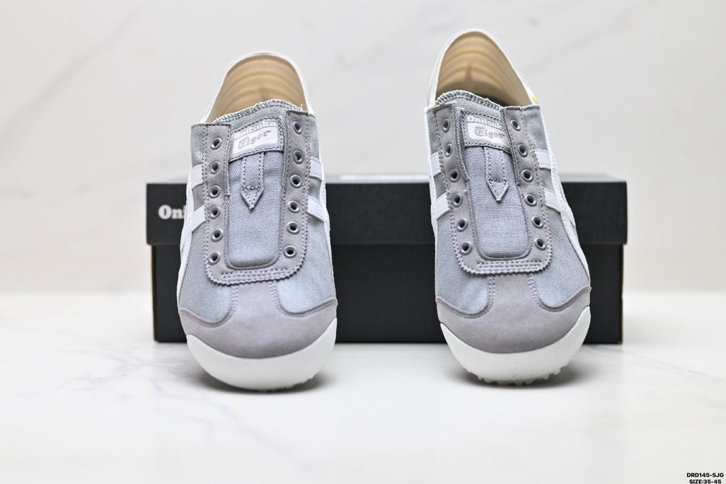 Onitsuka Tiger Retro Low Top Gray White Unisex Shoes Style 05