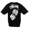 Stussy Fuzzy Dice Tee Black