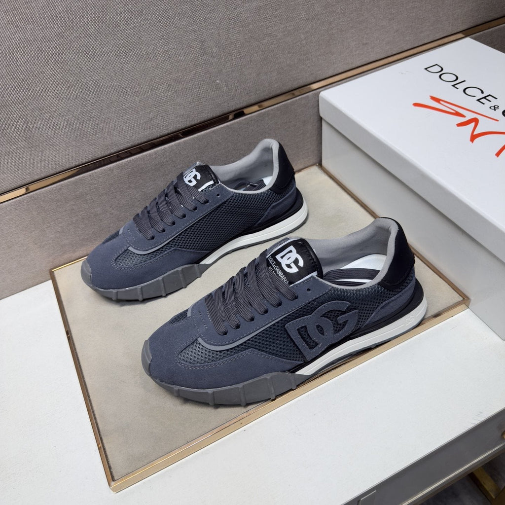 Dolce & Gabbana Navy Logo Sneakers