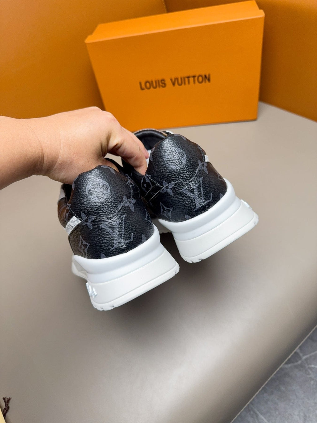 Louis Vuitton Monogram-Pattern Sneakers